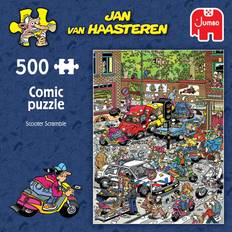 Jan van haasteren 500 Jumbo Jan Van Haasteren Scooter Scramble 500 Pieces