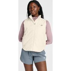 New Balance Vests New Balance Women's Quilted Vest Beige Size 2XL