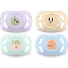 Philips Nappar & Bitleksaker Philips Philips Avent Start-Napp 0-2 månader Figurer Mix 2 st. nappar