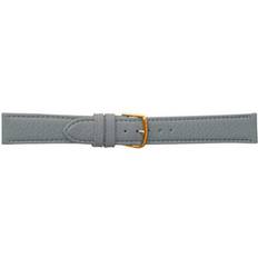 Deluxe Beco Imperator Grey Calf Leather 20mm Gold Plated Buckle 6661420G