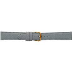 Grå Urrem Falkenlund Deluxe Beco Watch Imperator Grey Calf Leather 20mm Gold Plated Buckle 6661420G