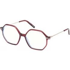 Briller & Læsebriller Tom Ford TF5952-B Blue Light Brown Oval Women