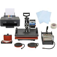 Pixmax 5 in 1 Heat Press Epson Printer Set