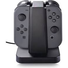 Baterías y Estaciones de Carga Cargadores Estación De Carga Para Nintendo Switch Joy Con