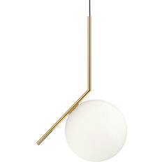 Flos Ic Lights S2 Gold Lampada a Sospensione 35.8cm