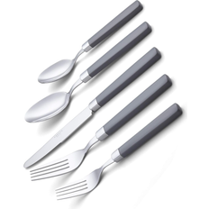 Annova Stainless Steel Grey Cutlery Set 20pcs