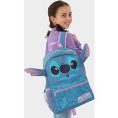 School Bags Disney Lilo And Stitch Backpack With 3D Ears Blue One Size
