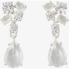 Snö of Sweden Örhängen på rea Snö of Sweden River Pendant Earring Silver/Clear