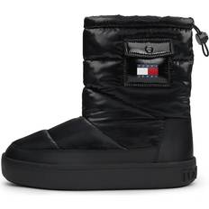 Tommy Hilfiger Støvler Tommy Hilfiger Warm Lined Quilted Snow Boots BLACK
