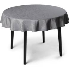 OEKO-TEX - Runda Dukar & Tygservetter Nordstrand Home Rund Duk Ø180 cm Grå Bordsduk Grå (180x)