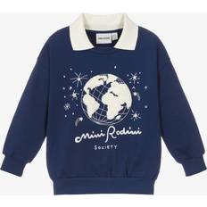 Organic Sweatshirts Mini Rodini Organic Cotton Sweatshirt - Navy Blue