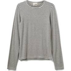 Polyester Blusen & Tuniken Sofie Schnoor Bluse Rib Petricia Grey Striped Jahre 176 Blusen