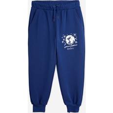 56/62 Bukser Børnetøj Mini Rodini Blue Society Emb Sweatpants 128-134