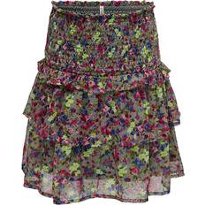 Blåa Kjolar Kids Only Kjol KogRachel Smock December Sky/Ranch Roma år 128 Kjol