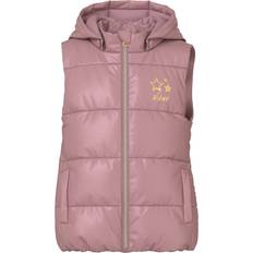 L Gilets Name It Gilet - Jaune/Rose Ancienne