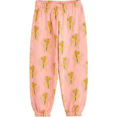 140/146 Hosen Mini Rodini Girls Organic Cotton Floral Joggers