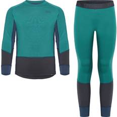 Gutter Superundertøy Urberg Juniors' Tree Base Layer Set Mediterranea 110/116