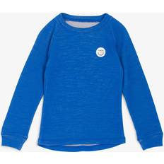 Apparel Viking Soft Baselayer Merino Top Barn Blue Merinoullströja Toppar Blå Unisex Barn 104