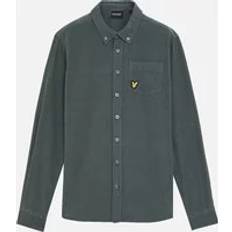 Lyle & Scott Skjortor Lyle & Scott Manchesterskjorta Needle Cord Shirt Grön