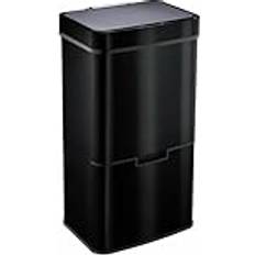 Noir Rangement Cuisine Poubelle Automatique Narvik 75 L Boîte de Cuisine