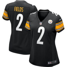 Nike Women's Justin Fields Black Pittsburgh Steelers Game Player Jersey Black