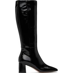 Gianvito Rossi Høje støvler Gianvito Rossi patent leather knee-high boots black