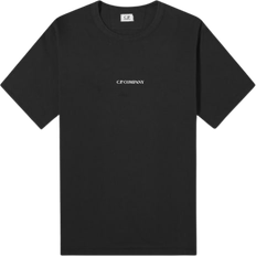 C.P. Company T-shirts C.P. Company Central Logo T-shirt - Black