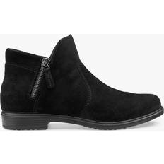 Zipper Ankle Boots Hotter Ludlow Suede Ankle Boots