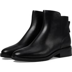 Cole Haan Women Ankle Boots Cole Haan Ramona Waterproof Ankle Bootie in Black Leather