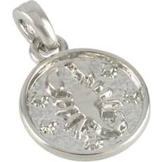 Jewelry Bead Landing Metal Zodiac Coin Charm in Scorpio/Rhodium Finish Michaels One Size