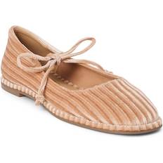 Vegan Ballerinas COCONUTS by Matisse Gerry Embossed Ballet Flats Beige