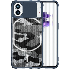 Rzants Nothing Phone 1 Skal Camouflage Camshield Blå TheMobileStore Nothing Phone 1 tillbehör