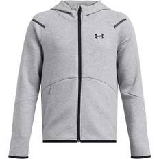 Under Armour Hoodies Under Armour Kids' Unstoppable Fleece Full-Zip Hoodie Grey Heather