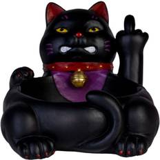 Black Ashtrays LatestBuy Rude Lucky Cat Ashtray