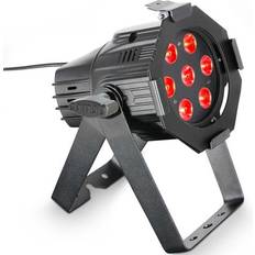 Cameo CLPSTMINITRI3W 7 x 3 W TRI colour LED RGB PAR light in black housing
