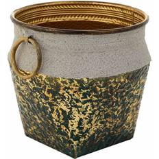 Pots, Plants & Cultivation Alexandra House Living Planter Gold Iron