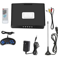 HCSC Portable Hd 9.8'' Lcd Screen Dvd Player Game Tv Player Fm Radio Receiver With Us Plug