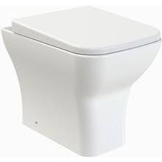 Balterley Rimless Back to Wall Toilet Pan & Soft Close Seat 410mm x 365mm x 500mm