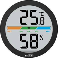 Thermometers & Weather Stations Digital thermo-hygrometer, indoor weather thermometer