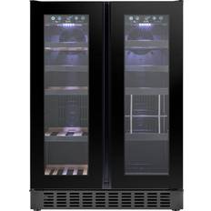 Temptech sommelier Temptech Sommelier vinskab SOM2DX60DRB-24 Sort