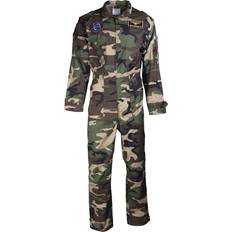 L Sneeuwpakken Mil-Tec US Aviator Overall Kinderen - Woodland