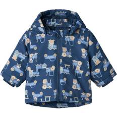 1-3M Chaquetas Name It Toddler's Printed Jacket - Dark Denim (13229835)