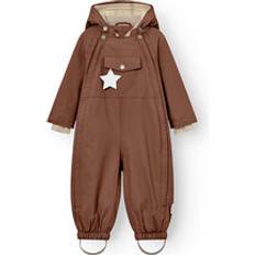 Mini A Ture Schneeoveralls Mini A Ture WISTI fleeceforet flyverdragt Rootbeer brown