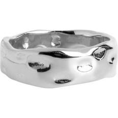 Beige Ringar ENAMEL Copenhagen Ring, Sandra Dam Ringar Från Magasin 925s