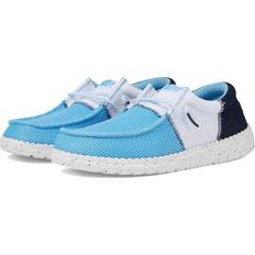 Boots Heydude Kids' Wally Slip On Shoes Little/Big Kid Shoes Light Blue/White 12.0 12.0 M