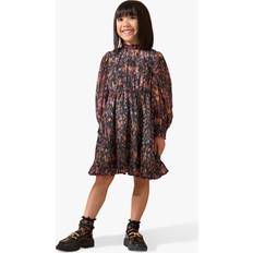 Multicoloured Dresses Angel & Rocket Kids' Adrienne Georgette Print Dress, Multi