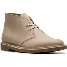 Beige - Men Chukka Boots Clarks Shepton Chukka Boot Men's Taupe Boots