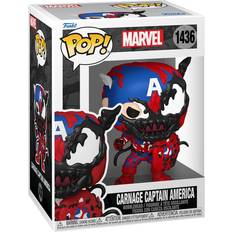 Spider-Man Juguetes Funko Marvel Carnage Captain America Pop! Vinyl Figure #1436