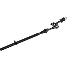 White Microphone Accessories Pearl Black Solid Boom Arm Mic Holder