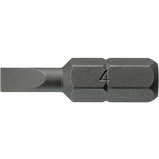 Teng Tools Puntas planas de 25 mm con vaso 1/4 hex 1.6x8.0 mm 106040702